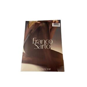 Franco Sarto Control Top Sheer Pantyhose Nude Size B NWT Minimalist Quiet Luxury